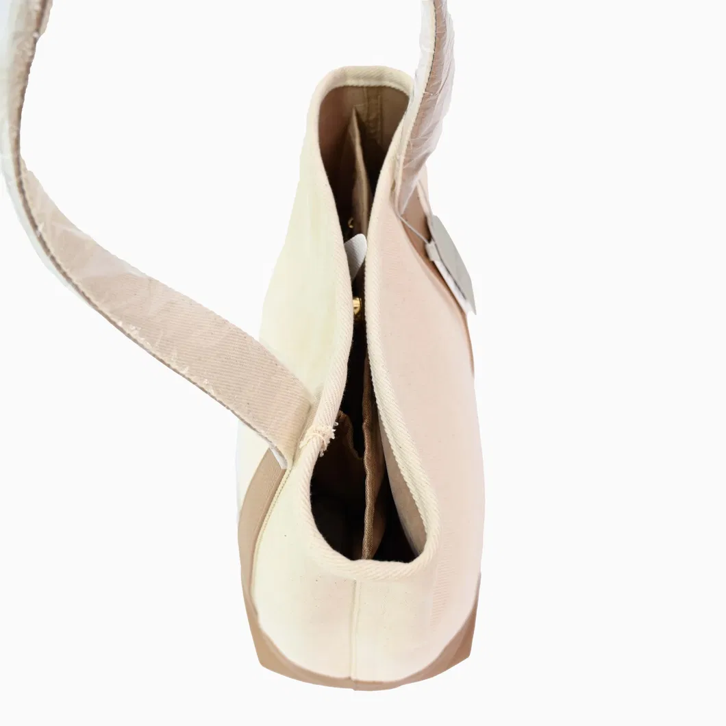 Stylish Brown Minimalist Canvas Tote Bag for Everyday Use