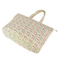 Chic Eco-Friendly Floral Handbag Set with Travel Companion