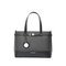 Refined Black PU Tote Bag with Masterful Minimalism for Everyday Style