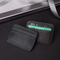 Minimalist Black PU Men′s Card Holder and Wallet