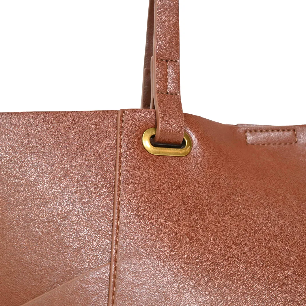 Designer Leather Underarm Bag - a Stylish and Dainty Handbag for Young Ladies