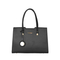 The Black Essential with PU Tote Bag for Everyday Elegance