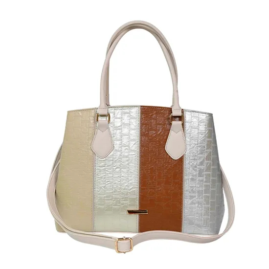 Chic Minimalist Handbag for Women with Elegant off-White Accents