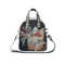 Stylish Black PU Handbags Shoulder Bag and Tote with Playful Fox Design