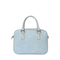 Effortless Blue: PU Handbag with a Chic Adjustable Strap