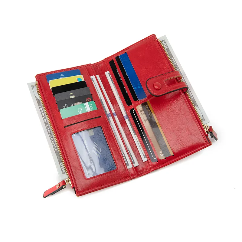 Premium PU Leather Card Holder Wallet for Men in Various Colors