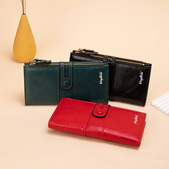 Premium PU Leather Card Holder Wallet for Men in Various Colors