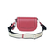 Bold Simplicity: Red PU Leather Handbag for Everyday Sophistication