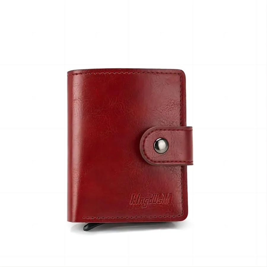 PU Material Minimalist and Elegant Design Wallet and Card Holder for Men