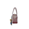 Fashionable Dark Brown PU Leather Handbag a Trendy Choice with a Shoulder Strap and Crossbody Design Showcasing Individual Charm