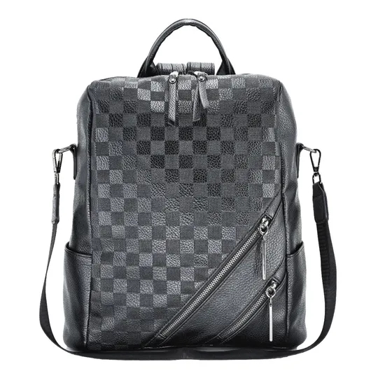 Stylish Women′s PU Backpack for Your Go-to for Travel & Everyday Adventures