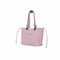 Elegant Pink Leather Tote Bag - a Stylish Essential for Fashion Lovers