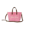 Sophisticated Tote Bag for Women - Adorned with Chic Pink Faux Fur Accents