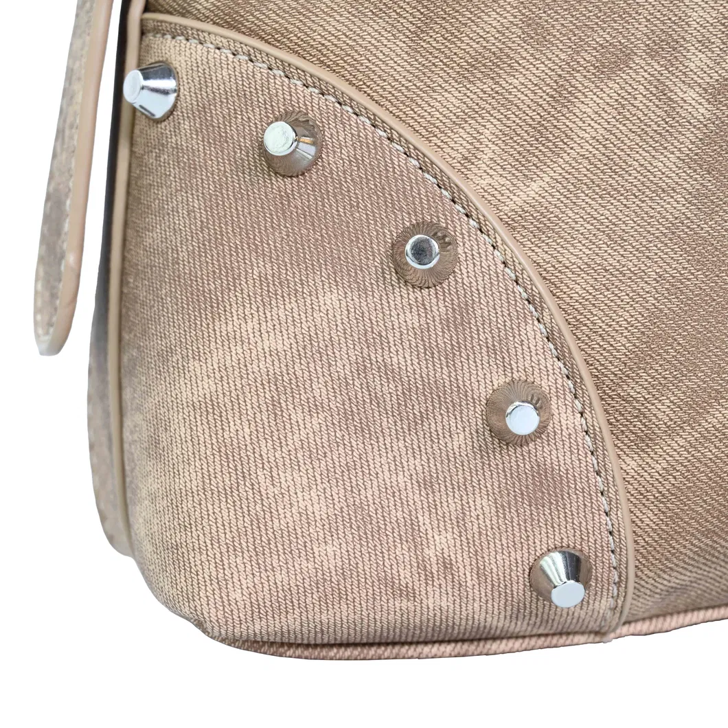 Brown Vintage Crossbody Bag Stylish Unisex Design with Classic Retro Style