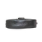 Elegant Black Leather Shoulder Bag with Metal Clasp Easily Accessible Handbag