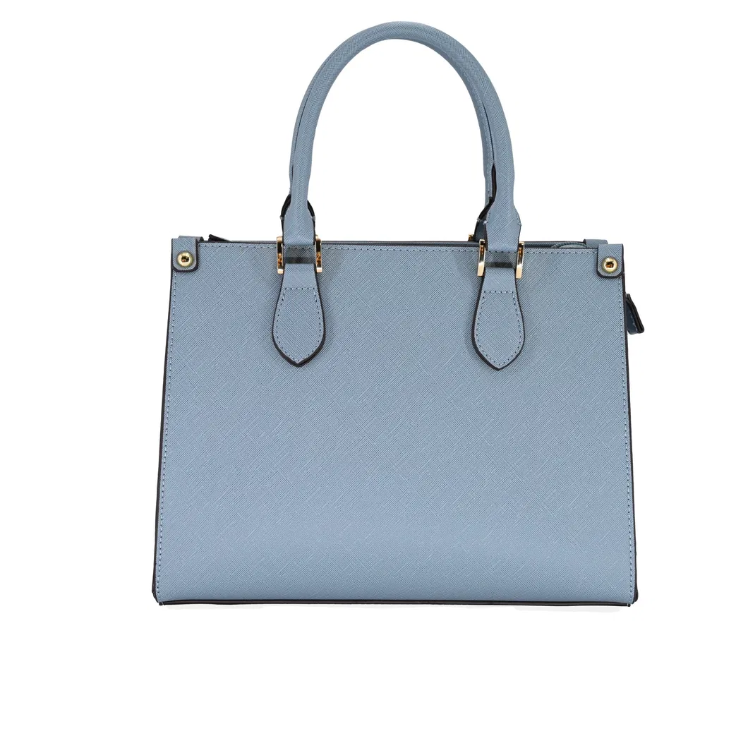 Chic Women&prime;s Designer Leather Tote Bag for Trendy Fashion
