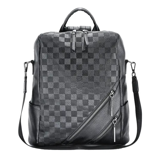 Fashion Backpack Leather Backpack Waterproof Bags Women Simple Style Small Backpacks
