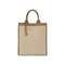 Stylish Brown Canvas Tote Bag for Women - Chic Minimalist Design