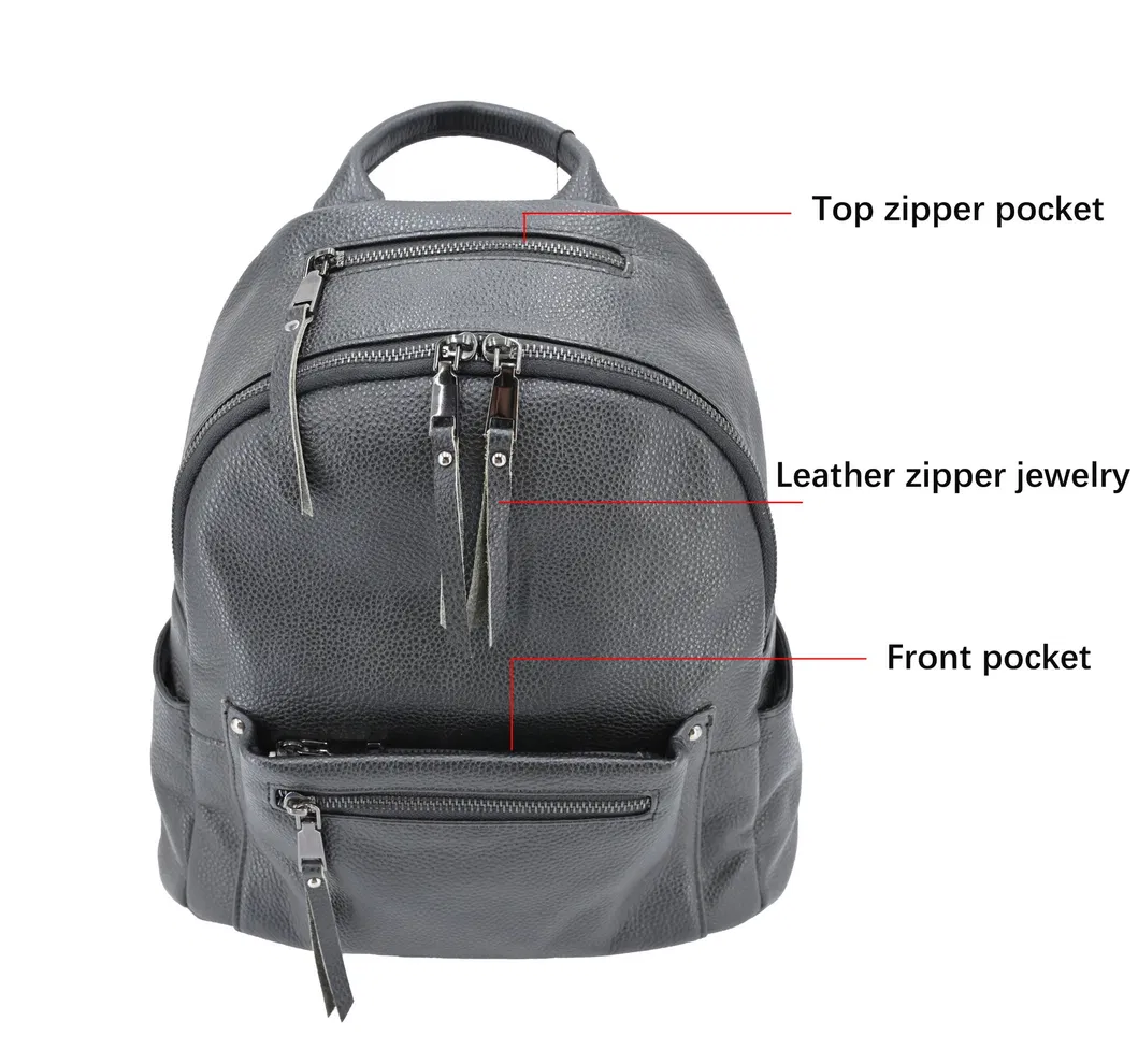 Chic Soft Leather Mini Backpack for Women - Perfect Commuter Companion