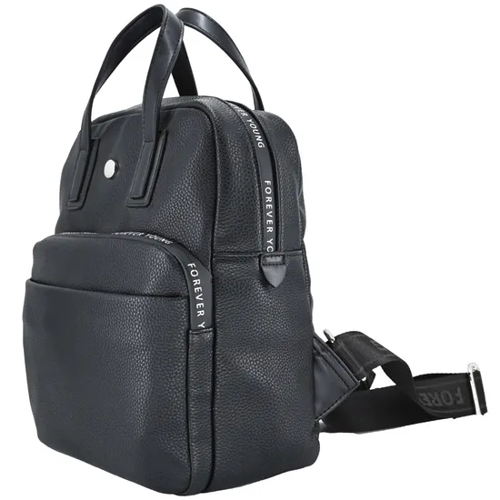 Chic and Sturdy Leather Backpack for Female Travelers