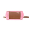 Trendy Customizable Pink Fluff Fabric Tote Bag for Women