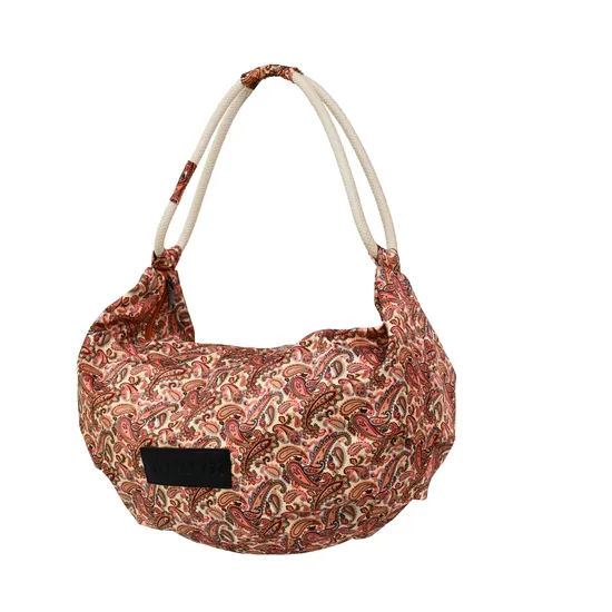 Chic Half-Moon Shoulder Bag for Women with Unique Patterns