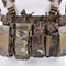Outdoor Adjustable Multi-Functional Dangler Pouch Fully Modular Tactical Chest Rig Vest