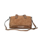 Stylish Brown Leather Weekend Travel Bag for Men