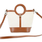Stylish Fabric Hoop Tote Bag for Women′s Daily Use