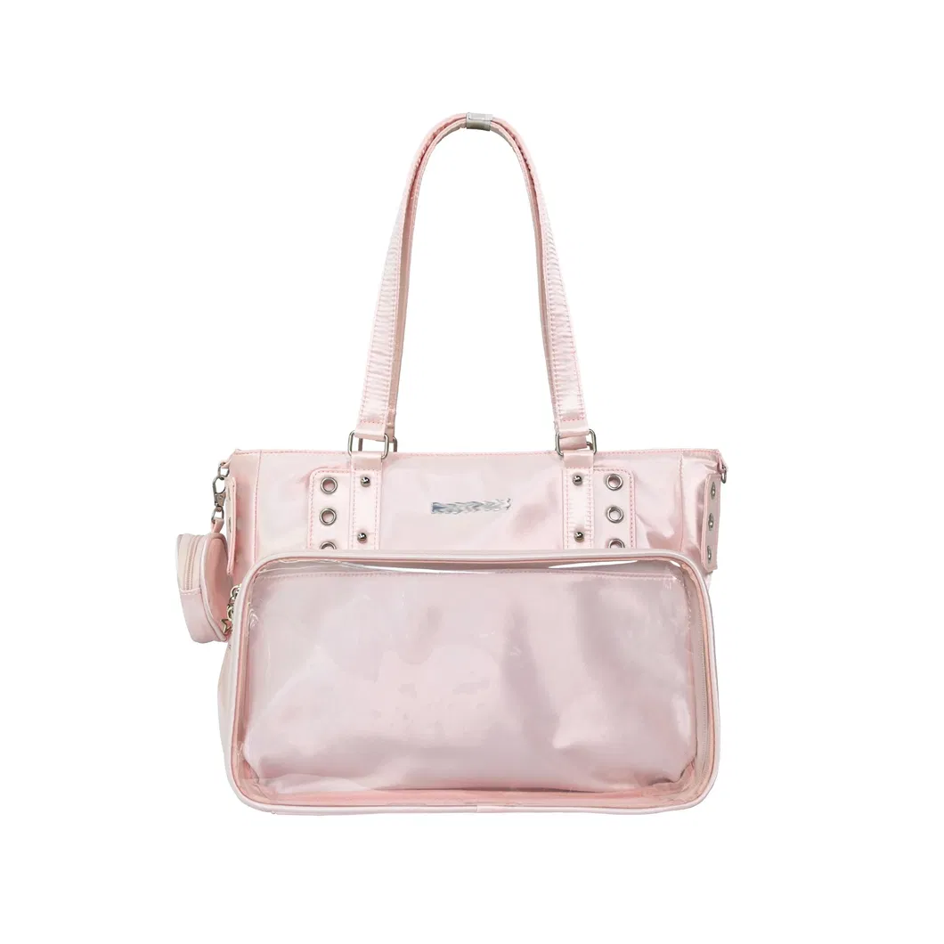 Trendy Pink Tote Bag for Women - Perfect for Shopping Adventures