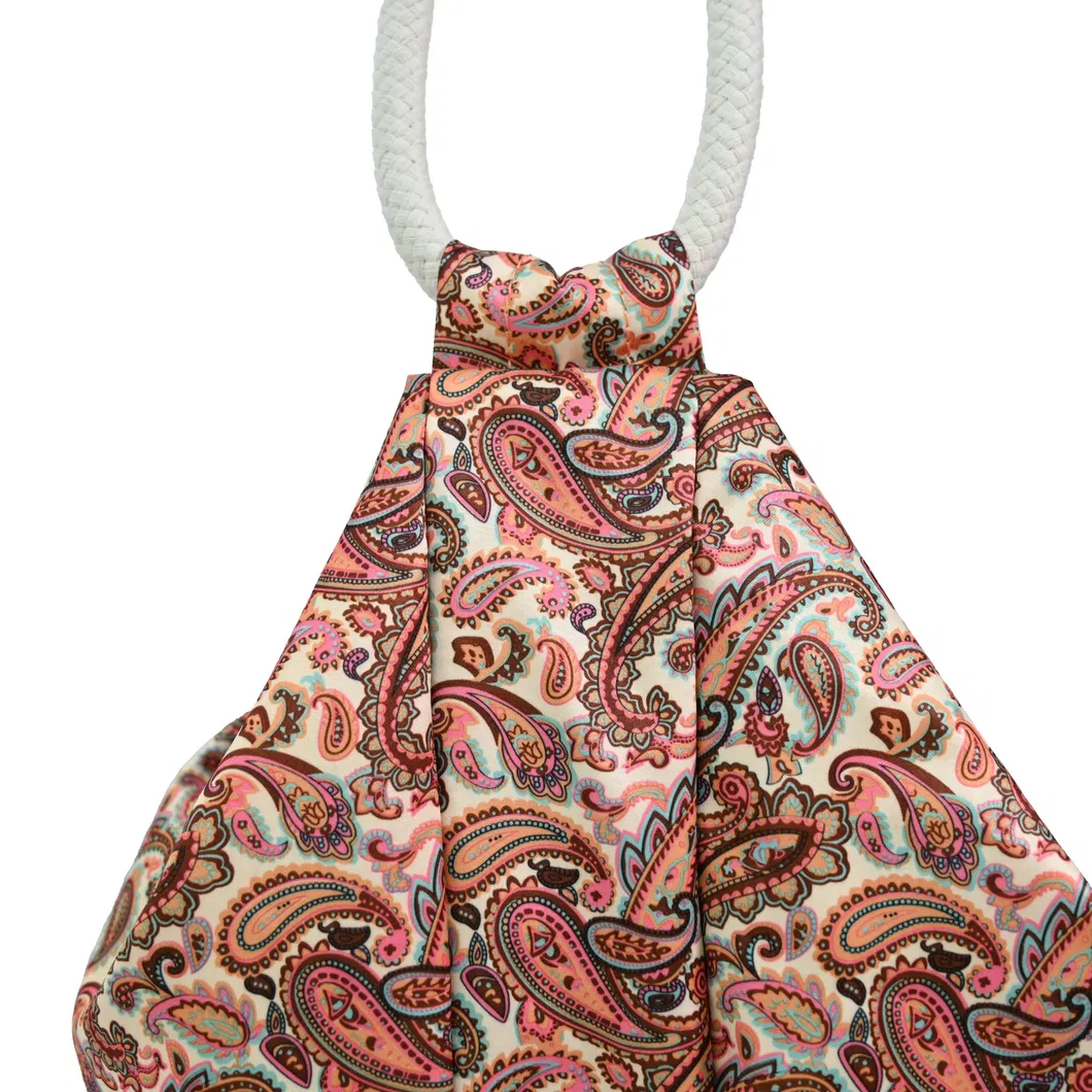 Chic Orange and Yellow Faux Fur Tote Bag for Trendy Women