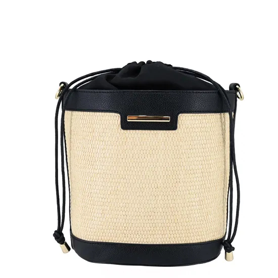 Trendy Women′s Drawstring Bucket Bag - Chic Everyday Accessory