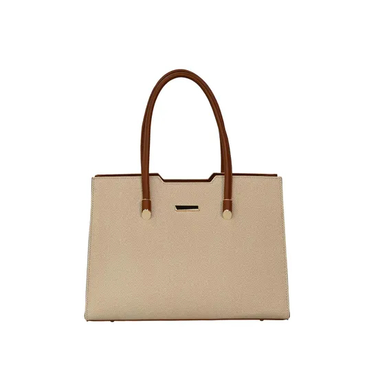 Elegant Brown Handbag for Women with Unique Design Features