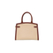 Chic Brown PU Tote Bag for Fashion-Forward Women