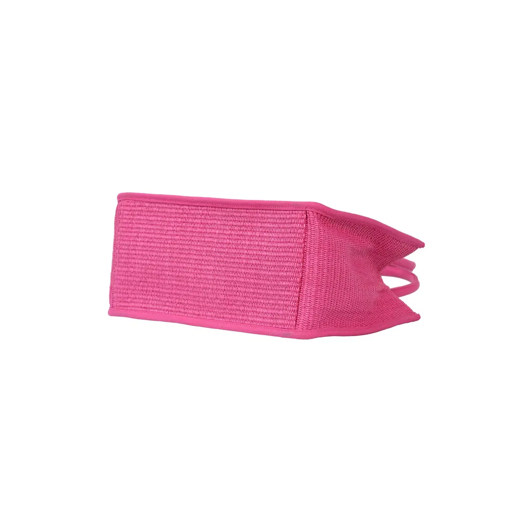 Vibrant Magenta Tote with Tassel Detail - a Statement Piece for Bold Women