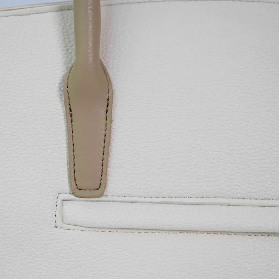 Fashionable, Simple, and Elegant PU Tote Handbag for Women