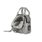 Sleek Silver Mini Backpack for Stylish Travel and Daily Use