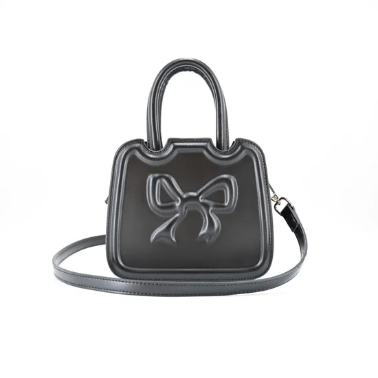Sleek Black Handbag for Women: a Must-Have for Trendsetting Fashion