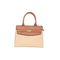 Chic & Practical: Brown PU Tote Bag for Everyday Elegance