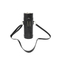 Sleek Minimalist Leather Bucket Bag with Metal Chain Handle for Timeless Style
