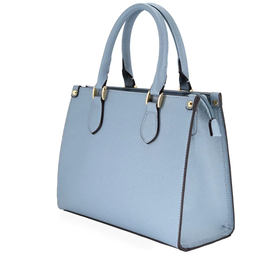 Chic Women&prime;s Designer Leather Tote Bag for Trendy Fashion