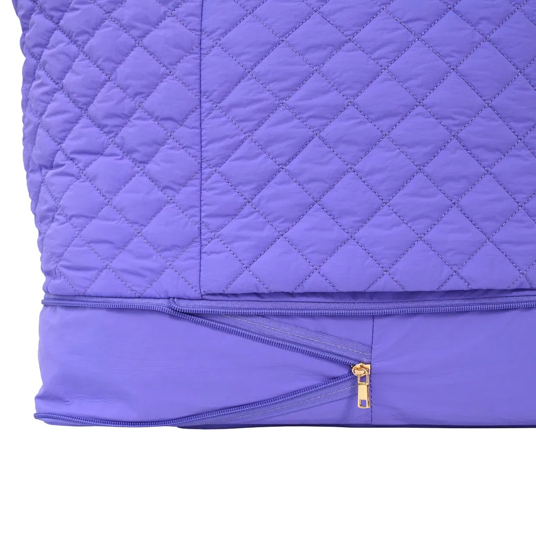 Eco-Friendly Chic Purple Tote Bag Crafted From Sustainable Materials