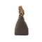 Chic Women′s Tote Bag Featuring Stylish Brown Ribbon Detail