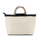 Chic Eco-Friendly Tote Bag with Bamboo Handle for Women