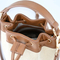 Stylish Brown Leather Backpack with Drawstring Closure for Everyday Use