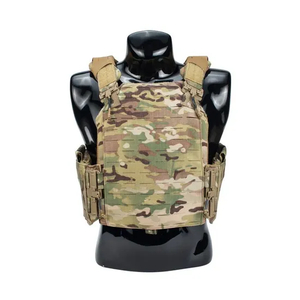 Factory Quick Release Softair Tactical Vest Laser Cut Molle Combat Plate Carrier