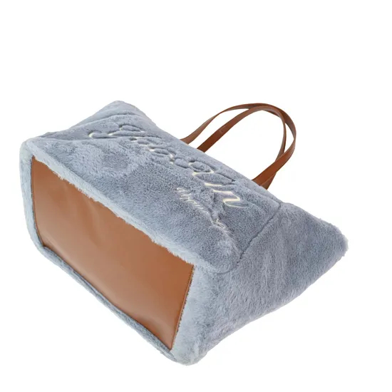 Trendy Customizable Fluff Tote Bag for Stylish Women