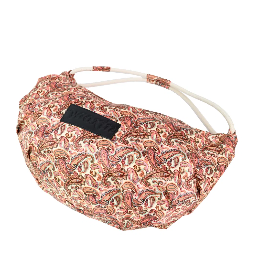 Chic Half-Moon Shoulder Bag for Women with Unique Patterns