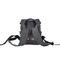 Stylish Gray Backpack with Buckle Closure for Everyday Use
