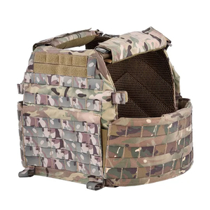 Camouflage Training Fully Adjustable Tactical Vest Operator Modular Plate Carrier Outdoor